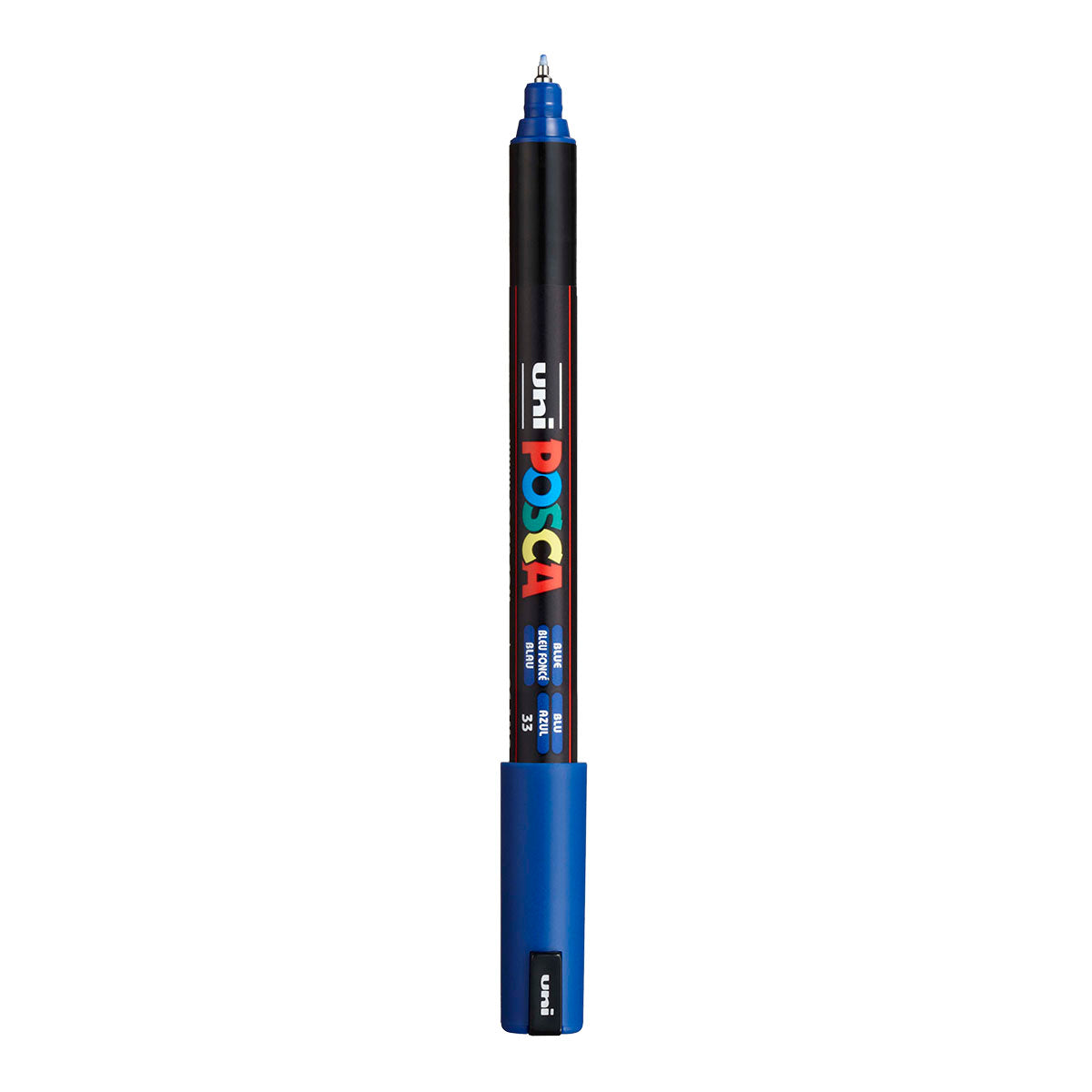 Uni Posca PC-1MR Ultra Fine 0.7 mm paint marker in Blue