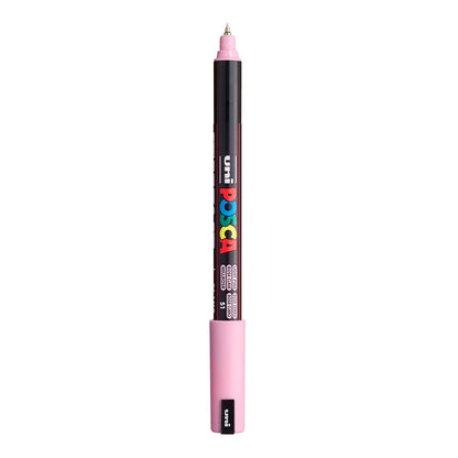 Uni Posca PC-1MR Ultra Fine 0.7 mm paint marker in Light Pink