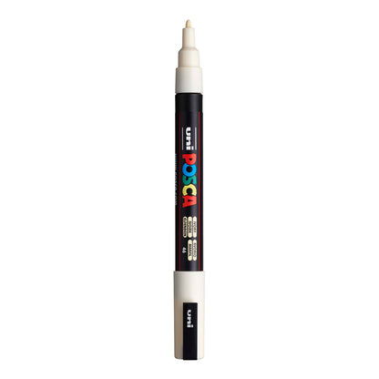 Uni Posca PC-3M Fine 1.3 mm paint marker in Ivory