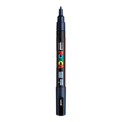 Uni Posca PC-3M Fine 1.3 mm paint marker in Navy Blue