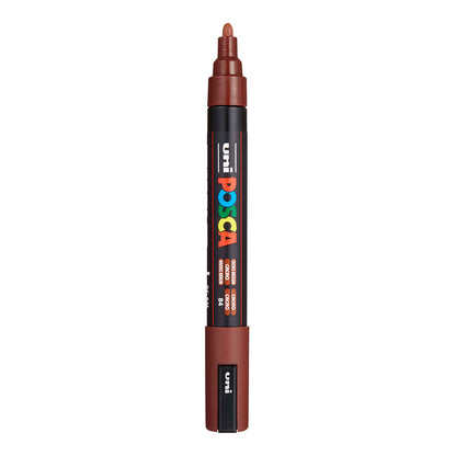 Uni Posca PC-5M Medium 2.5 mm paint marker in Cacao Brown