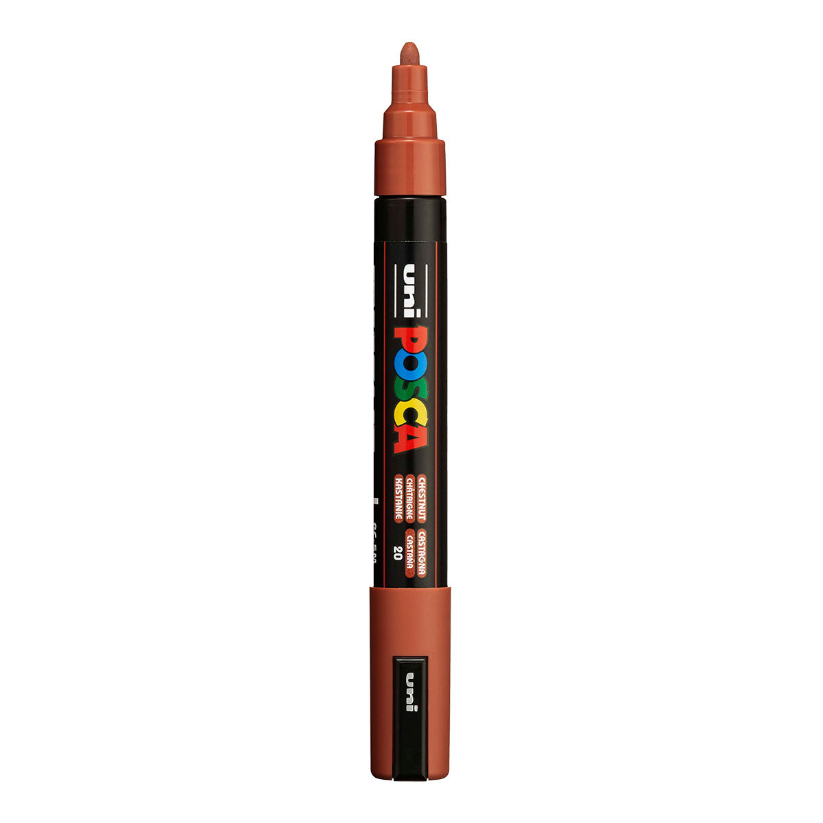 Uni Posca PC-5M Medium 2.5 mm paint marker in Chestnut