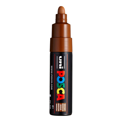 Uni Posca PC-7M Large Round 5 mm paint marker in Brown