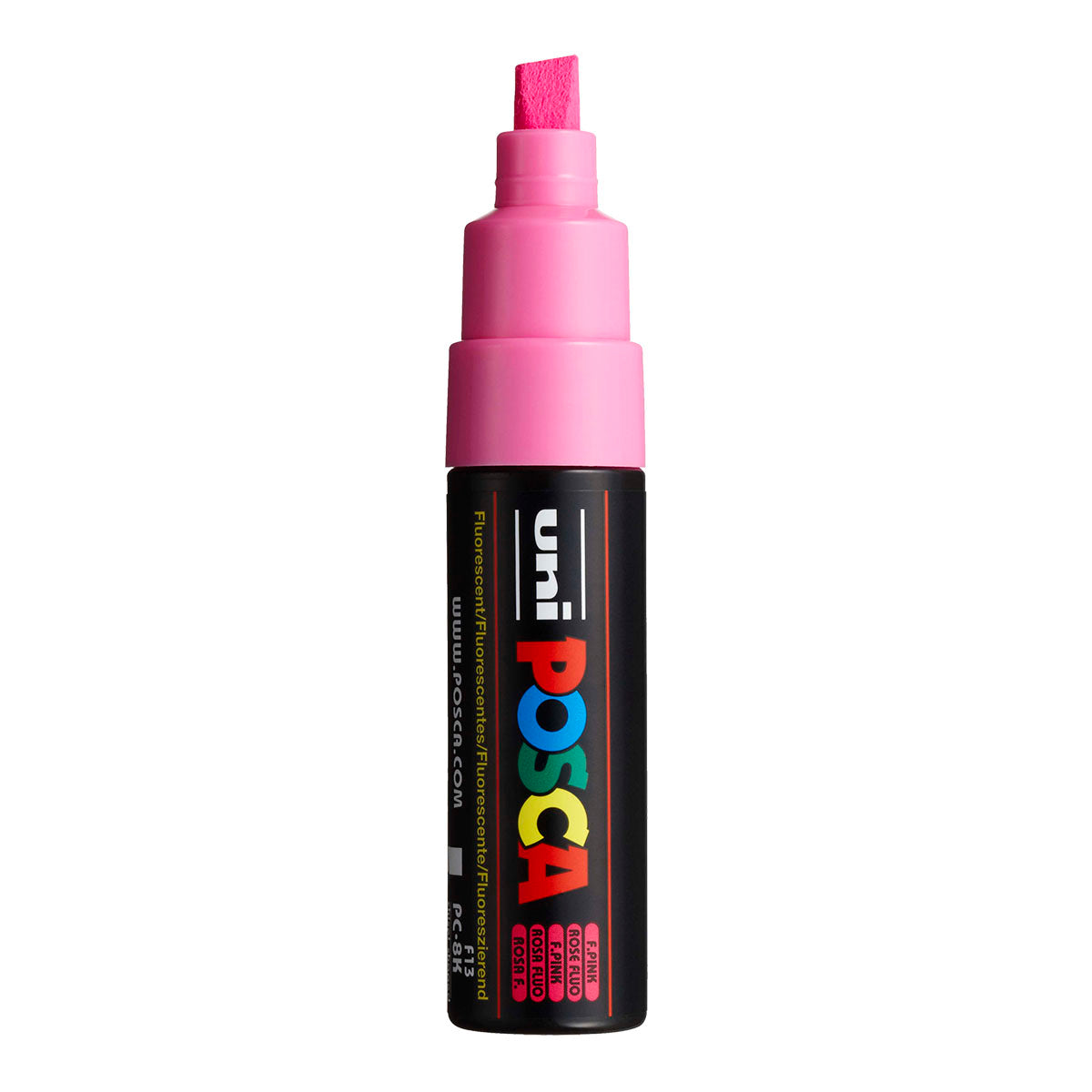Uni Posca PC-8K Broad 8 mm paint marker in Fluorescent Pink