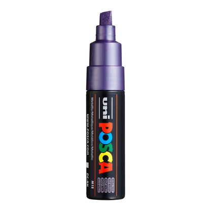 Uni Posca PC-8K Broad 8 mm paint marker in Metallic Violet